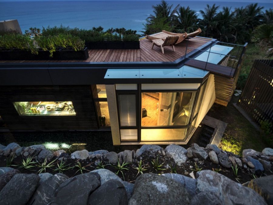 Seaside taiwaneese home with loal organic elements  13
