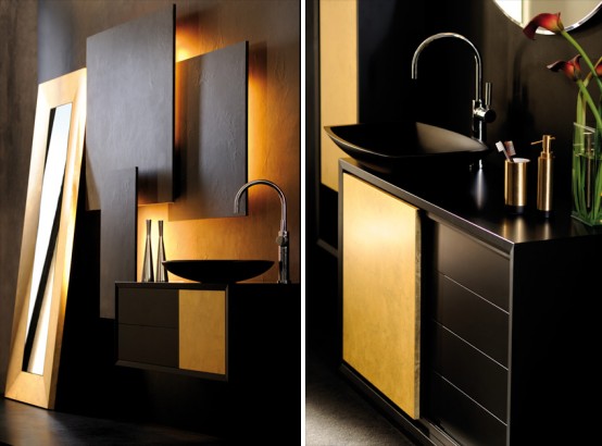 Sensual Luxury Bathroom Furniture by Pom d’Or