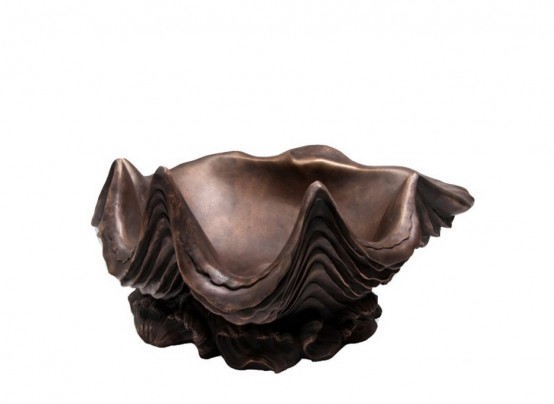 Showpiece Santa Fe Bronze Sinks With An Aged Look