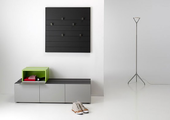 Flexible Yet Monolithic Sideboard System – Nuf by Performa