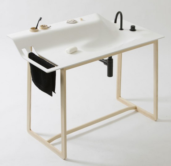 Simple, Stylish and Multi-Functional Washstand