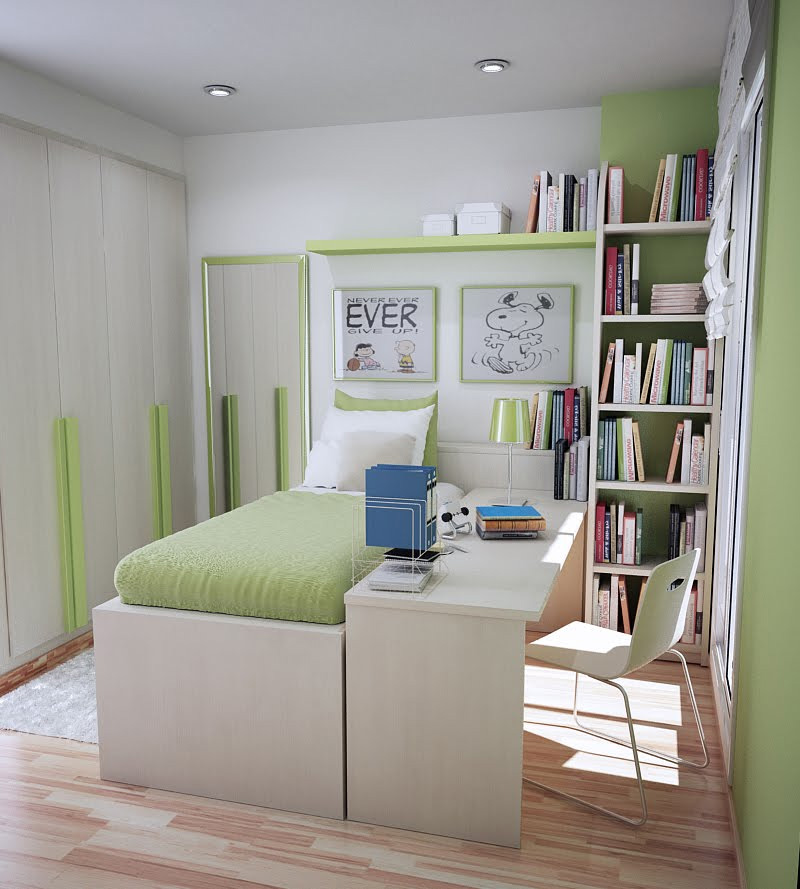 Here is a less standard idea to design a teenage room. Although it's quite practical too.