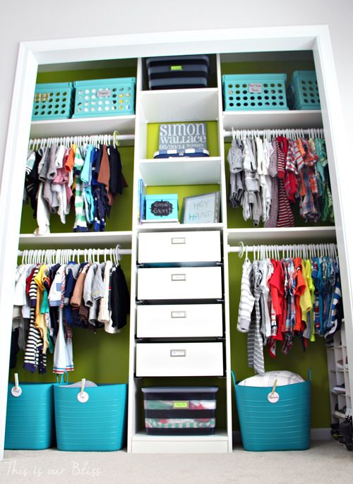 Smart and fun kids clothes organizing ideas  1