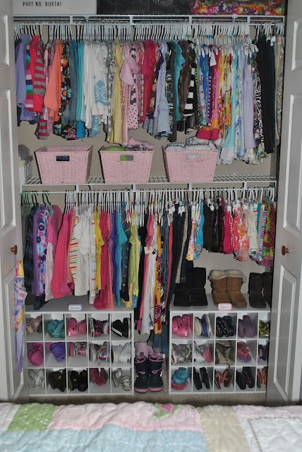 Smart and fun kids clothes organizing ideas  11