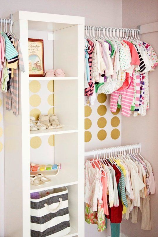 Smart and fun kids clothes organizing ideas  13