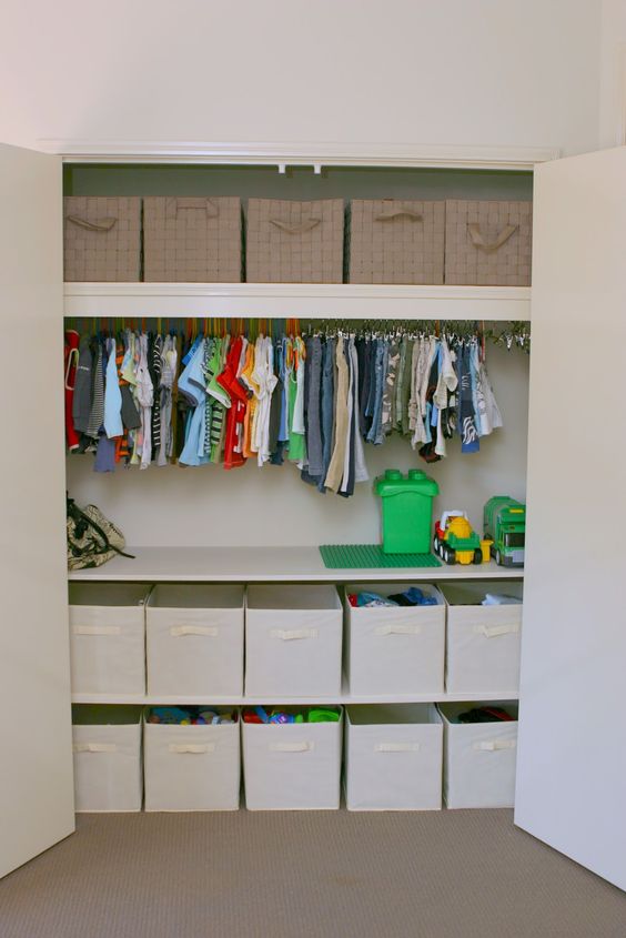 Smart and fun kids clothes organizing ideas  14