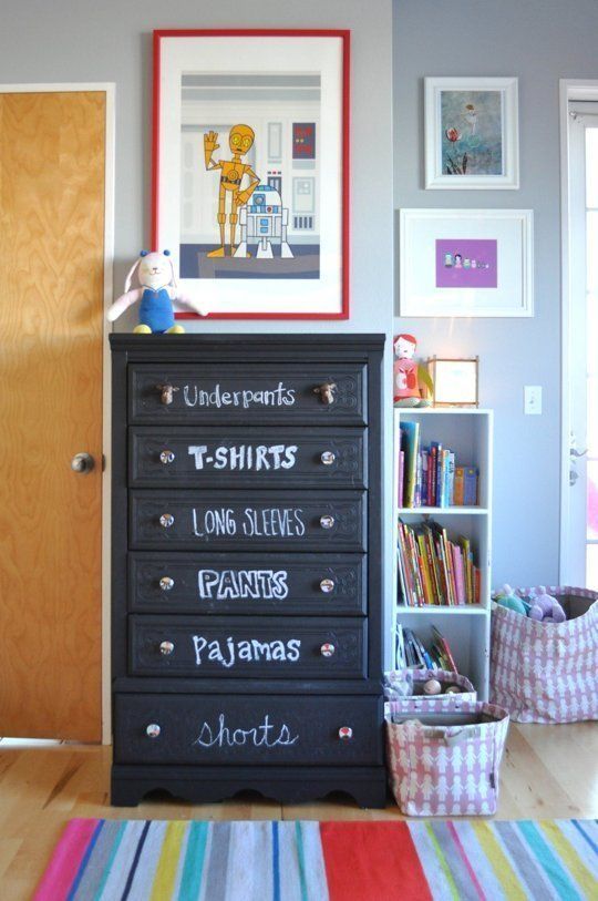 Smart and fun kids clothes organizing ideas  2