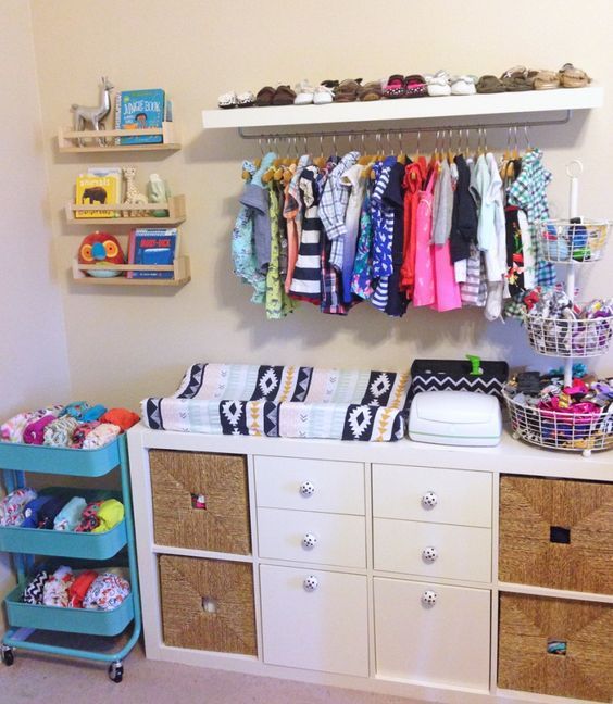 Smart and fun kids clothes organizing ideas  36
