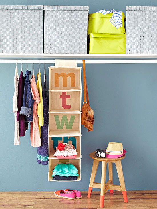 Smart and fun kids clothes organizing ideas  7