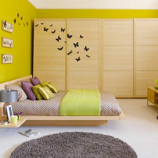 Wall decals is a perfect way to make your wardrobes look cooler and blend in better.