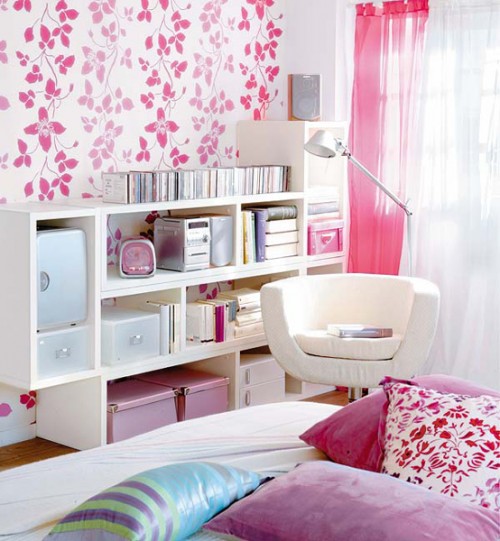 Simple office-like storage units could become your bedroom's storage solution if you install them in unusual way.