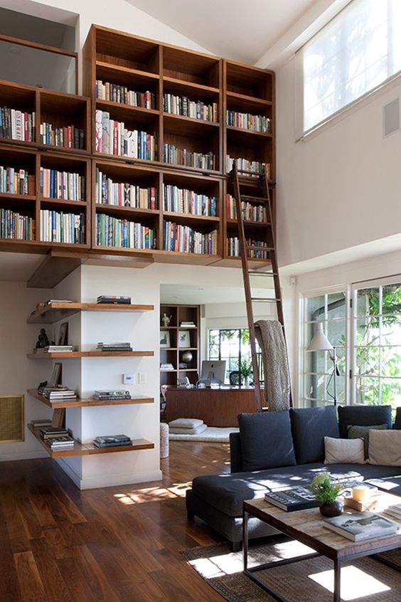 Smart ideas to organize your books at home  17