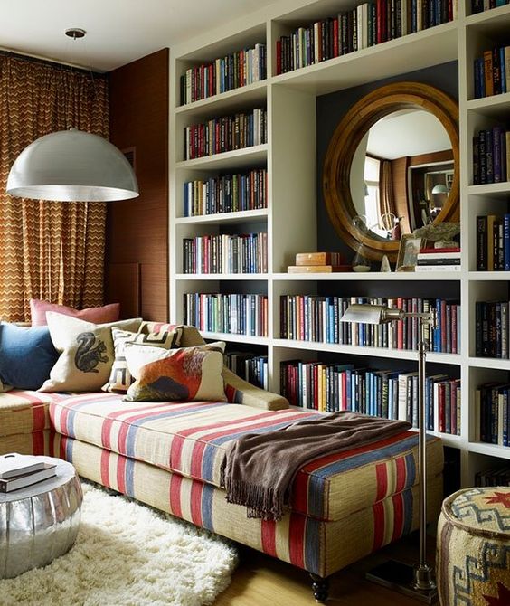 Smart ideas to organize your books at home  20