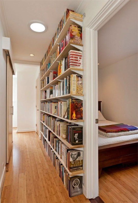 Smart ideas to organize your books at home  21