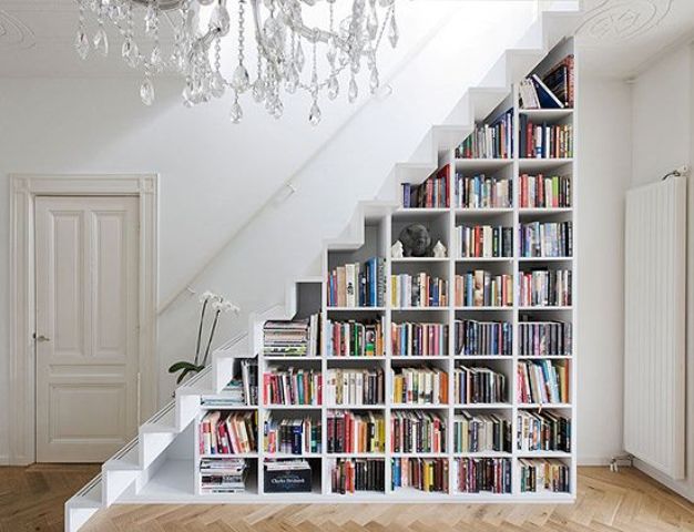 Smart ideas to organize your books at home  22