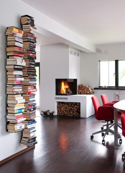 Smart ideas to organize your books at home  37