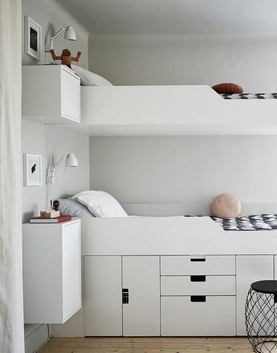 a minimalist white bed with storage compartments and drawers is a lovely piece for a modern space and the compartments are comfy to use