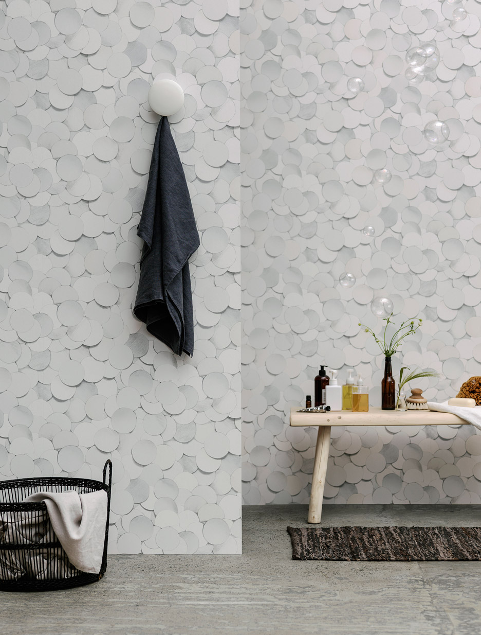 Soft and minimal wallpaper collection with a 3d look  10