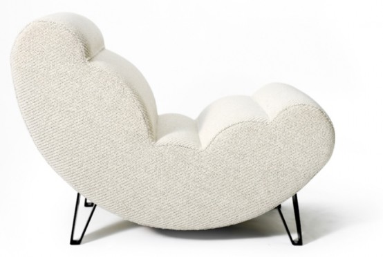 Soft Cloud-Shaped Modern Chair