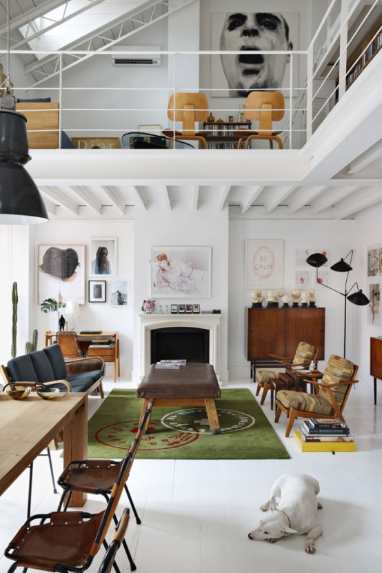 Spanish Dream Loft Interior Design That Combines Modernism with History