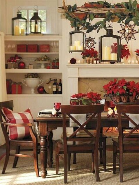 Stunning Christmas Dining Room Decor Ideas