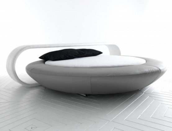 Stylish And Comfortable Minimalist Round Bed
