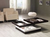 Stylish And Multifunctional Coffee Table With Compartments