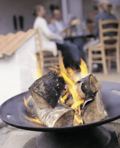 Stylish Iron Fire Bowl For Outside