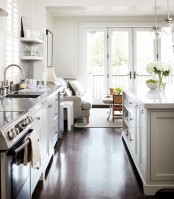 Stylish Kitchen With Delicate Design And Thoughtful Touches