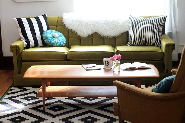 A small light stained coffee table with two tabletops is a very elegant and stylish solution to rock in your space