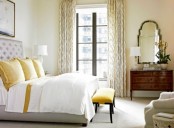 Sunny Yellow Accents In Bedrooms