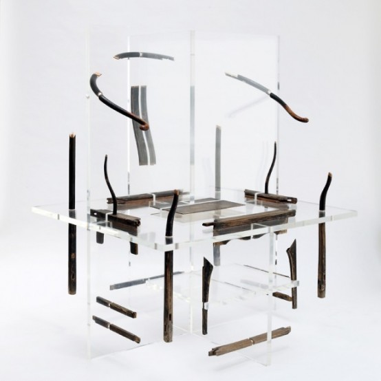 Surrealistic Furniture Inspired By Chinese Hieroglyphs