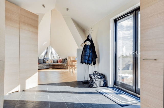 Sustainable and airy pyramid cottage in iceland  4