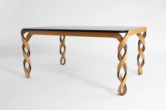 Amazing Dining Table Inspired By The DNA Structure