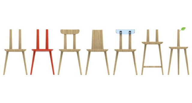Tabu Chair Series To Synthesize Nature And Naturalize Industry