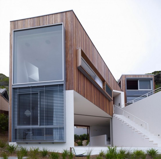 Three Levels House on the Slope – Whale Beach House
