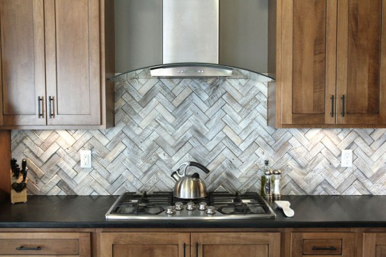 Timeless Herringbone Pattern For Your Home Decor: 33 Ideas