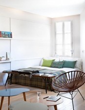 Tiny Modern Loft Of Just 28 Square Meters