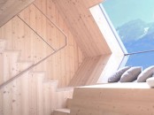 Tiny Ufogel Larch Cabin To Have A Rest In The Mountains