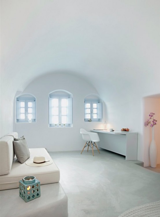 Traditional Villa In Greece With Ultra Minimalist Interiors