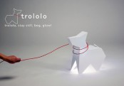 Trololo Dog Lamp Stay Still Beg Glow