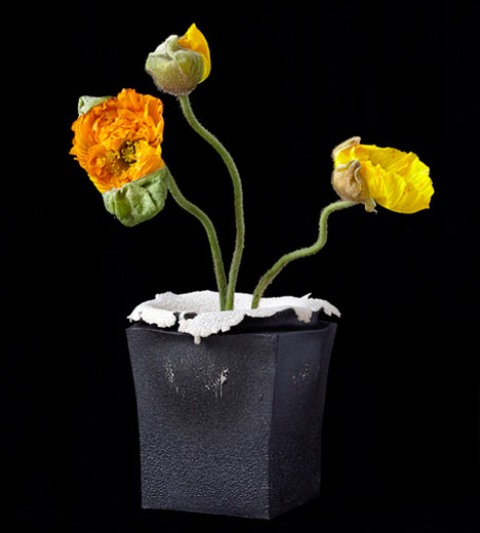 Unique Blooming Vases Shaped With Explosives
