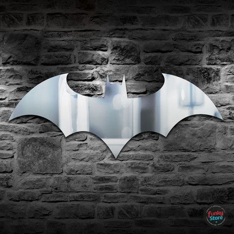 A Batman inspired mirror is a lovely idea for a kid's room or a man cave, it will make you feel like a super hero
