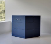 Unique Transforming Cubrick Storage Cabinet