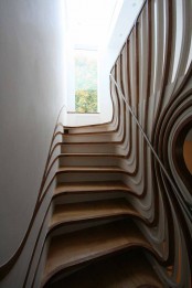 Unusual Curved Staircase