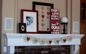 Valentines Day Mantel Decor Ideas