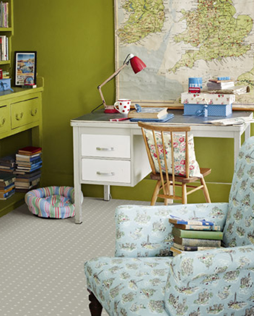 VIntage room design could work for a boys' room just not overdo it.