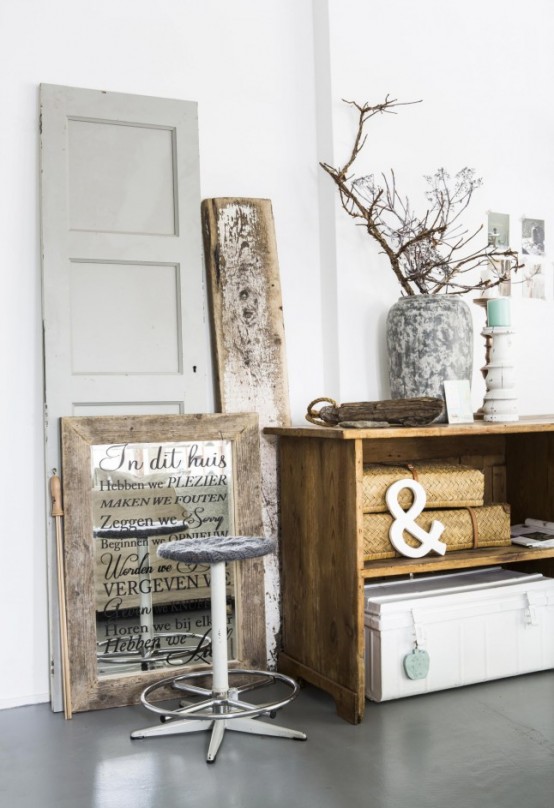 Vintage Yet Modern Farmhouse With Industrial Touches