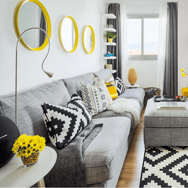 Vivacious malaga apartment with ikea furniture and juicy accents  9