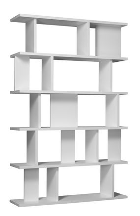 White Fiberboard Shelf System – Arie from e15